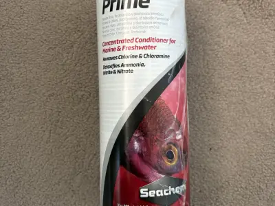 Seachem Prime Water Conditioner Fish Tank Aquarium Dechlorinator Ammonia Remover