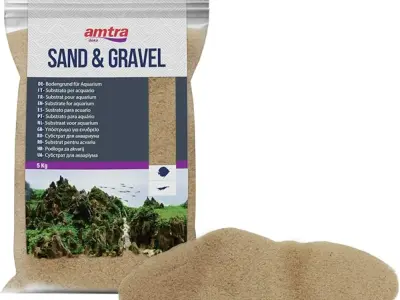 Amtra Fine Ambra Sand Aquatic 2 mm, Amber, 5kg